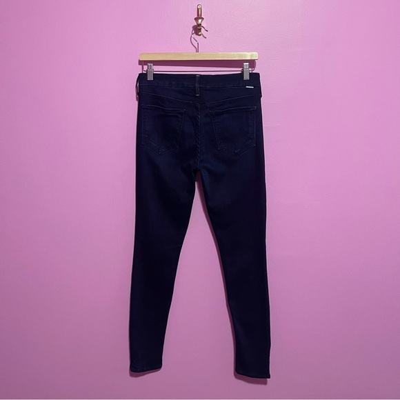 Mother Jeans Women’s Size 28 Dark Blue Wash The Looker High-Rise‎ Skinny - Picture 7 of 12